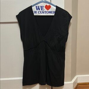 Elegant Black Women's Top